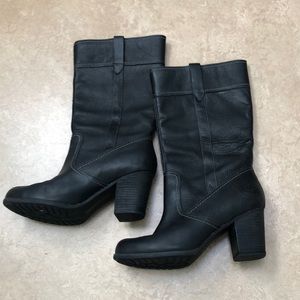 Timberland waterproof heeled boots